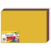 Hedvábný papír Gimboo - 50 x 70 cm, mix barev, 24 listů
