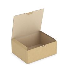 Poštovní krabice RAJAPOST® - 250 x 200 x 100 mm, hnědá, 1 ks