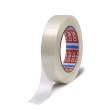 Balicí páska Tesa se skelným vláknem - čirá, 25 mm x 50 m, 1 ks