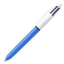 Kuličkové pero Bic Medium - čtyřbarevné, modré