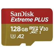 SanDisk Micro SDHC Extreme Plus 128GB UHS-I U3 (SDSQXBD-128G-GN6MA)