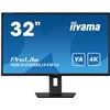 Počítačový monitor iiyama ProLite XB3288UHSU-B5 - 32", VA, 4K, 3840x2160, 3000:1, černý, repro