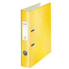 Pákový pořadač Leitz WOW 180° - A4, 5 cm, žlutý