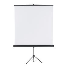 Projekční plátno se stativem Franken - 150 x 150 cm, 1:1, bílé