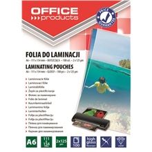 Laminovací kapsy OFFICE PRODUCTS A6,125 mic, lesklá,100 ks