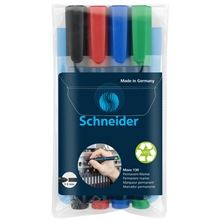 Permanentní popisovač Schneider Maxx 130 - kulatý hrot, sada 4 barev