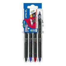 Gelový roller Pilot FX Point Clicker - set2go, sada 4 barev