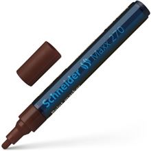 Lakový popisovač Schneider 270 - hnědý
