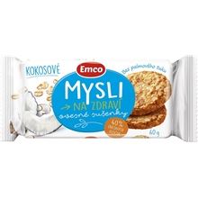 Ovesné sušenky Emco - kokosové, 60 g