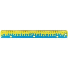 Pravítko KEYROAD - 30cm, Coral, zelené