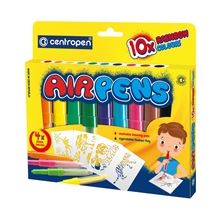 Foukací fixy Centropen AIR PENS - duhové barvy, 10 ks