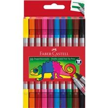 Oboustranné fixy Faber-Castell - sada 10 barev