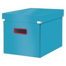 Krabice Click & Store Leitz Cosy - velikost L (A4), modrá