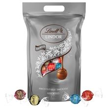 Čokoládové pralinky Lindor - stříbrný mix, 1000 g