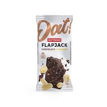 Tyčinka Nutrend Flapjack - čokoláda, banán, 50g