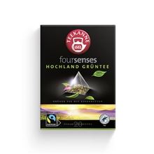 Zelený čaj Teekanne Foursenses - Fairtrade, pyramidy, 40 g