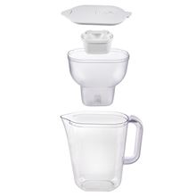Filtrační konvice Orion Carbo - 3 l, bílá, s filtrem 1+1 ks