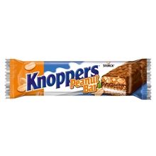 Čokoládová tyčinka Knoppers - PeanutBar, arašídová, 40 g