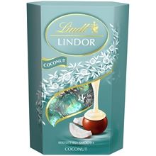 Čokoládové pralinky Lindor - kokos, 200 g