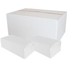 Skládané papírové ručníky PrimaSOFT- 1vrstvé, celulóza, 20x250 ks