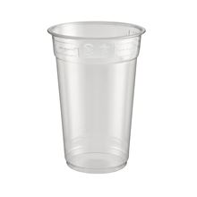 Jednorázové kelímky - recyklovatelné, průhledné, 300 ml, 50 ks