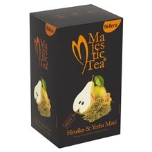 Ovocný čaj Biogena Majestic - hruška & yerba maté, 20x 2,5g