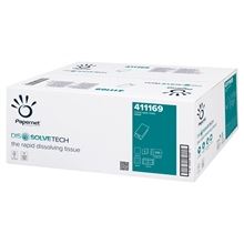 Skládané ručníky Papernet - 2 vrstvé, bílé  s ražbou, 3 150 ks