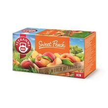 Ovocný čaj Teekanne - broskvový, 20x 2.25 g