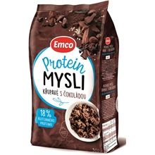 Křupavé mysli Emco - proteinové s čokoládou, 500 g