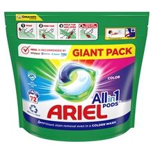 Kapsle na praní Ariel - color, 72 dávek