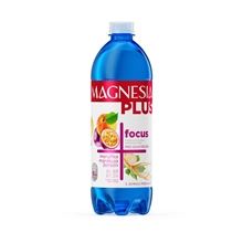 Minerální voda Magnesia Plus - Focus, meruňka, marakuja, ženšen, jemně perlivá, 6x 0,7 l