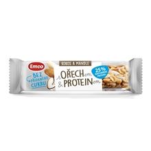 Tyčinka Emco - ořech & protein, kokos a mandle, 35 g