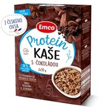 Ovesná kaše Emco - protein s čokoládou, 3x 55 g