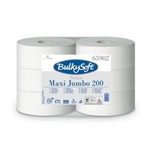 Toaletní papír Bulky Soft Jumbo -  2vrstvý, celulóza,200 mm, 6 rolí