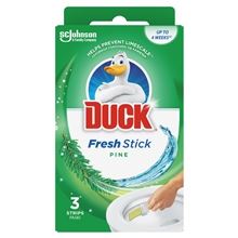 WC pásky Duck fresh stick - lesní vůně, 3 ks