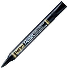 Permanentní popisovač Pentel N850 - kulatý hrot, černá