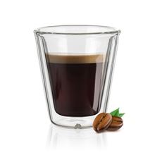 Hrnek na espresso - dvojité sklo, 70 ml