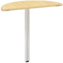 Přídavný stůl Alfa 100 - 80 cm, dub Vicenza/šedý