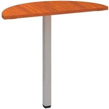Přídavný stůl Alfa 200 - 80 cm, třešeň/stříbrný