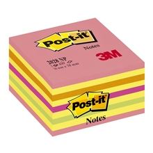 Samolepící bloček Post-it - 76 x 76 mm, lolipop, 450 lístků