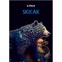 Skicák A3 - 20 listů, 180g/m2, černý