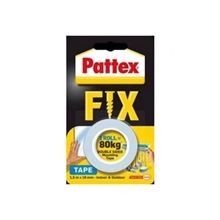 Montážní páska Pattex FIX - oboustranná, Standard, 80 kg, 19 mm x 1,5 m