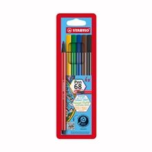 Fixy STABILO Pen 68 - sada 6 barev
