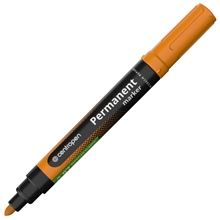 Permanentní popisovač Centropen 8566 - kulatý hrot, oranžový