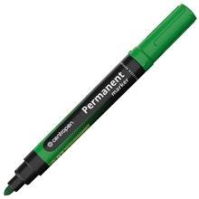 Permanentní popisovač Centropen 8566 - kulatý hrot, zelený