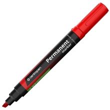 Permanentní popisovač Centropen 8576 - zkosený hrot, červený
