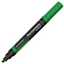 Permanentní popisovač Centropen 8576 - zkosený hrot, zelený