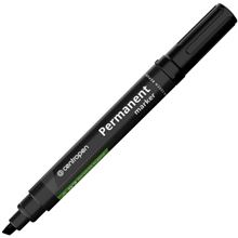Permanentní popisovač Centropen 8576 - zkosený hrot, černý
