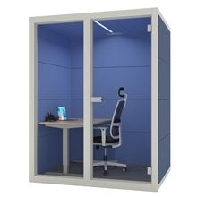 Akustický box Cube Work MF - 1 osoba, kovový rám