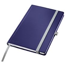 Zápisník Leitz Style A5 s tvrdými deskami - linkovaný, modrý
